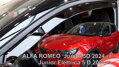 Deflektory ALFA ROMEO Junior 5d 2024-> (+zadné)