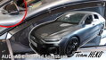 Deflektory AUDI A6 E-TRON 5d 2024 ->LTB Sportback (verzia so zrkadlami), (predné+zadné deflektory)
