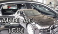 Deflektory AUDI A6 (C8) 2018-> (predné+zadné) sedan