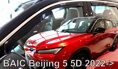 Deflektory BAIC BEIJING 5 5D 2020-> (+ zadné)