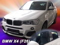 Deflektory BMW X4 (F26) 5D 2013R-> (+zadné)
