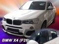 Deflektory BMW X4 (F26) 5D 2013R-> (+zadné)