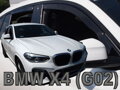 Deflektory BMW X4 G02 2018 -> (predné + zadné)