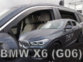 Deflektory BMW X6 2019 -> (predné + zadné)