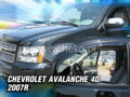 Deflektory CHEVROLET AVALANCHE 4D 2007R  a vyššie