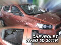 Deflektory CHEVROLET AVEO 5d 2011r. a vyššie (+zadné) HTB