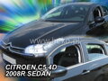 Deflektory CITROEN C5 4d 2008r. a vyššie(+zadné) ltb