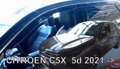 Deflektory CITROEN C5 X od 2021 + zadné deflektory