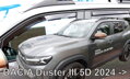 Deflektory DACIA DUSTER III 5D 2024-> (+ zadné)