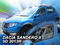 Deflektory DACIA SANDERO / STEPWAY II 5D 2012R->