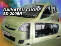 Deflektory DAIHATSU COURE VII 5D 2007R. a vyššie(+zadné)