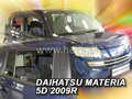 Deflektory DAIHATSU MATERIA 5D 2006R. a vyššie(+zadné)