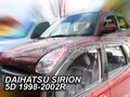 Deflektory DAIHATSU SIRION 5d 1998-2005r.