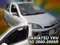 Deflektory DAIHATSU YRV 5D 2000-2005R