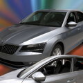 Deflektory ŠKODA SUPERB III sedan od 2015 + zadné deflektory