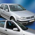 Deflektory VW GOLF IV htb / combi od 1997 do 2004 + zadné deflektory