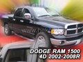 Deflektory DODGE RAM 1500 4D  2002-2008R.(+zadné)