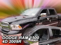 Deflektory DODGE RAM 4D 2009R.->(+zadné) (IVgen)