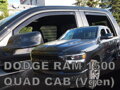 Deflektory DODGE RAM quad cab 2019 -> (perdné + zadné)