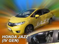 Deflektory Honda Jazz  2015R -> (predné+zadné)