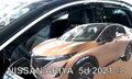Deflektory Nissan Ariya 5D r. 2022 + zadné kryty
