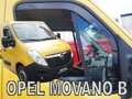 Deflektory Opel Movano B 2 dverový 2010-2022