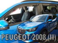 Deflektory PEUGEOT 2008/E-2008 II od 2019 + zadné deflektory