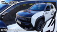 Deflektory HEKO pre Renault 4 E-Tech Electric 5D od 2025 – predné a zadné veterné clony, verzia LSE