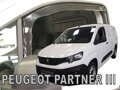 Deflektory Peugeot Partner III 2D 2018-
