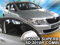 Deflektory SKODA SUPERB  II 4/5D 10/2008 r. a vyššie SED/COMBI