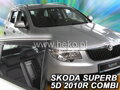 Deflektory SKODA SUPERB  II 5D 2009 r. a vyššie(+zadné)COMBI