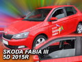 Deflektory ŠKODA FABIA III 5dv. rok výroby od 2014 do 2021