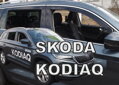 Deflektory ŠKODA KODIAQ od 2016 do 2024 (+ zadné deflektory)