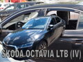 Deflektory Škoda Octavia IV 5D 2020 R sedan (+zadné)