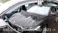 Deflektory SKODA Superb IV 5d 2023 -> liftback (+zadné)