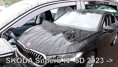 Deflektory SKODA Superb IV 5d 2023 -> liftback (+zadné)