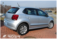 Ochranné lišty dverí VW Polo 5D 2010-2017, MODEL F-35