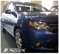 Ochranné lišty dverí Dacia Sandero 13R a vyššie, MODEL F-31