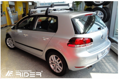 Ochranné lišty dverí VW Golf VI 08-11R, MODEL F-3