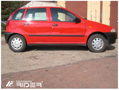 Ochranné lišty dverí Fiat Punto I 5D 93-99 R htb, MODEL F-1