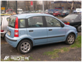 Ochranné lišty dverí Fiat Panda II 03-12R htb, MODEL F-4