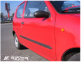 Ochranné lišty dverí Fiat Seicento 98-05R htb, MODEL F-9