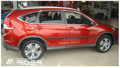Ochranné lišty dverí Honda CR-V 12R a vyššie, MODEL F-4