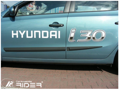 Ochranné lišty dverí Hyundai i30 5D 07-11R htb, MODEL F-19