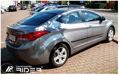 Ochranné lišty dverí Hyundai Elantra 11R a vyššie, MODEL F-20