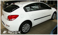 Ochranné lišty dverí Chevrolet Cruze HB 12R a vyššie, MODEL F-1