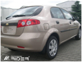 Ochranné lišty dverí Chevrolet Lacetti 04-10R, MODEL F-3