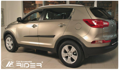 Ochranné lišty dverí  Kia Sportage III 10R a vyššie, MODEL F-32