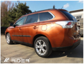 Ochranné lišty dverí Mitstubishi Outlander 12R a vyššie, MODEL F-41