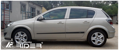 Ochranné lišty dverí Opel Astra III 04-10R htb, MODEL F-14